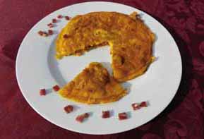 Frittata rognosa con Salame Piacentino DOP&nbsp;