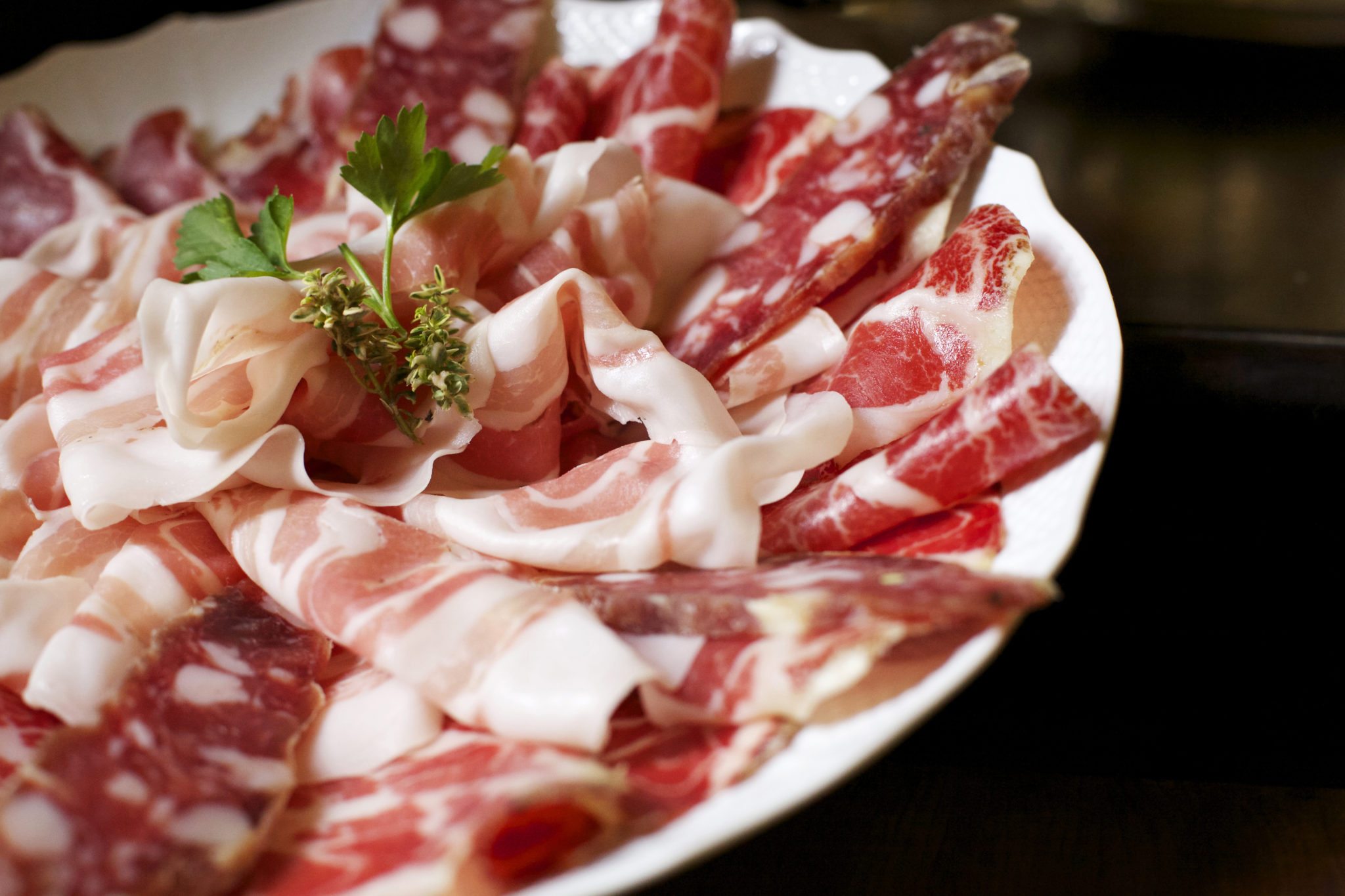 Isa Mazzocchi Chef Stellata Ristorante "La Palta" alla corte del Consorzio dei Salumi Dop Piacentini CIBUS 2024
