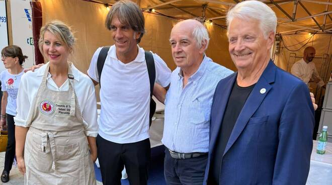 I Salumi Dop piacentini protagonisti alla “Cena dei Mille” con Oldani e Massari
